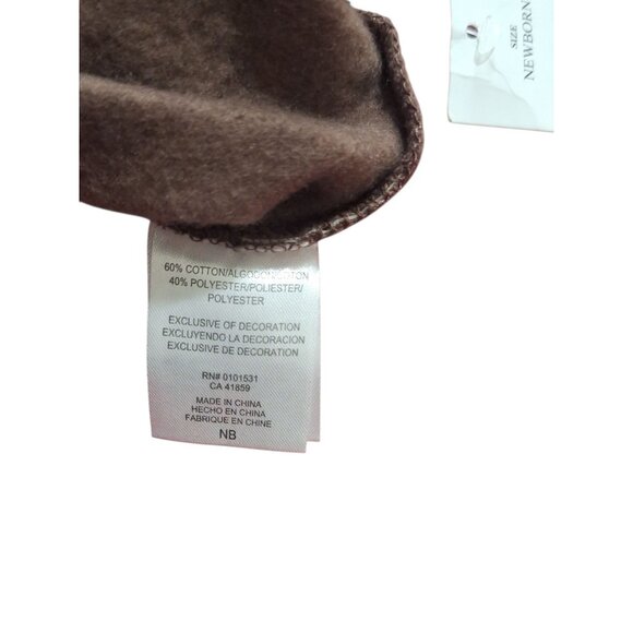 Disney Baby Unisex Brown Mickey Mouse Bodysuit Sz NB/Newborn NEW - Picture 7 of 7